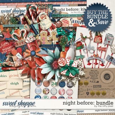 NIGHT BEFORE | BUNDLE by The Nifty Pixel