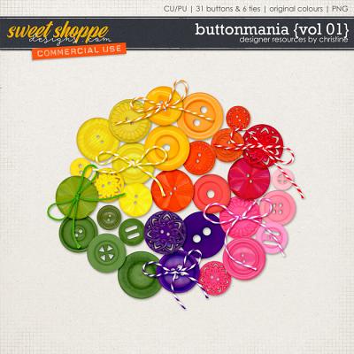 Buttonmania {Vol 01} by Christine Mortimer