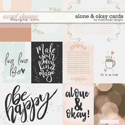 Alone & Okay Cards by Studio Basic