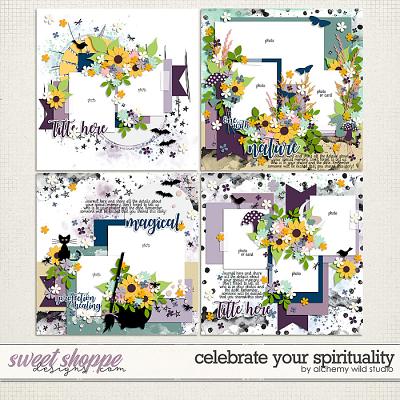 Celebrate Your Spirituality Layered Templates by Amber