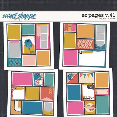 EZ Pages v.41 Templates by Erica Zane