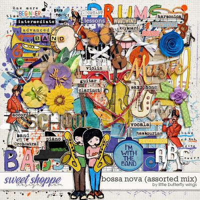Bossa Nova (assorted mix) by Little Butterfly Wings