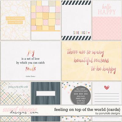 Feeling On Top of the World Pocket Cards by Ponytails