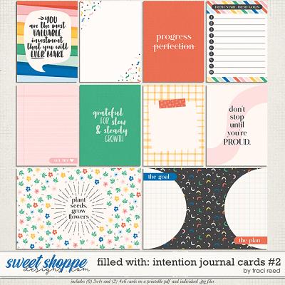 Filled With Intention Journal Cards #2 by Traci Reed