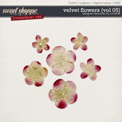 Velvet Flowers {Vol 05} by Christine Mortimer