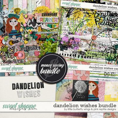 Dandelion Wishes bundle by Little Butterfly Wings & Pink Reptile Designs