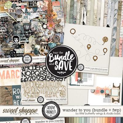 Creative Chronicles: Wander To You Bundle by Little Butterfly Wings & Studio Basic