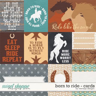 Born to ride - cards by WendyP Designs