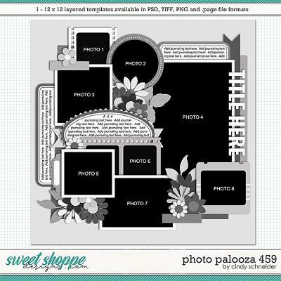 Cindy's Layered Templates - Photo Palooza 459 by Cindy Schneider