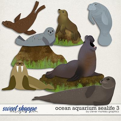 Ocean Aquarium Sealife 3 by Clever Monkey Graphics