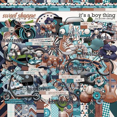 Its a Boy Thing by JoCee Designs