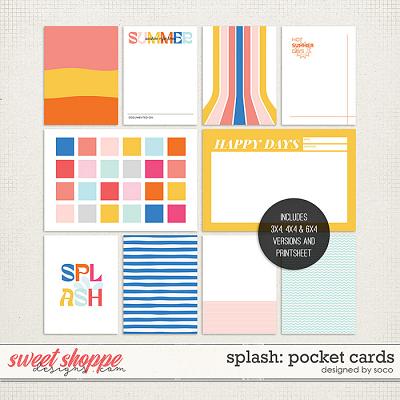 Splash: Pocket Cards | Designed by Soco