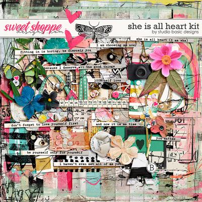 She Is All Heart Kit by Studio Basic