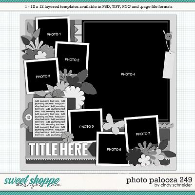 Cindy's Layered Templates - Photo Palooza 249 by Cindy Schneider