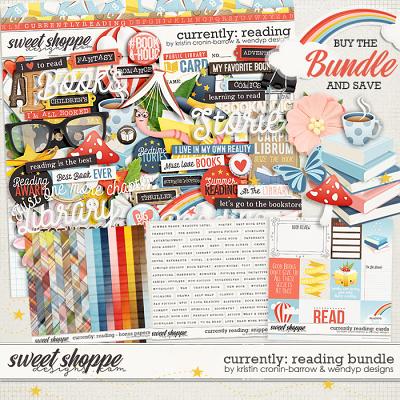 Currently: Reading - Bundle by Kristin Cronin-Barrow and WendyP Designs
