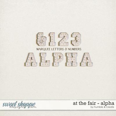 At the Fair | Alpha by Humble & Create