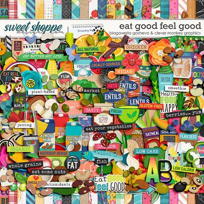 Eat Good Feel Good by Clever Monkey Graphics & Blagovesta Gosheva