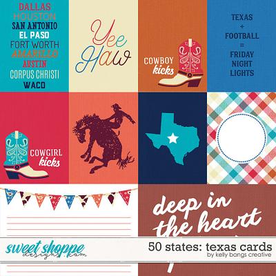 50 States: Texas Cards by Kelly Bangs Creative