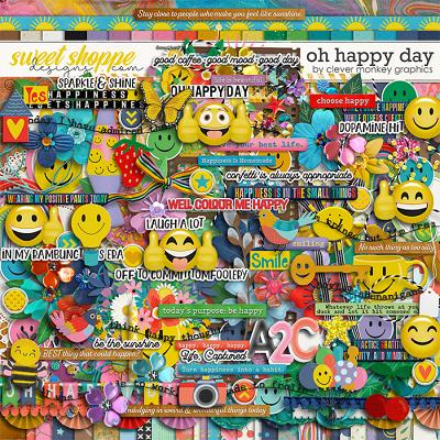 Oh Happy Day by Clever Monkey Graphics