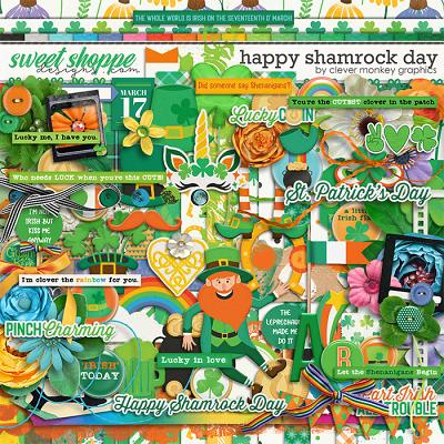 Happy Shamrock Day Kit by Clever Monkey Graphics 