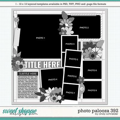 Cindy's Layered Templates - Photo Palooza 392 by Cindy Schneider