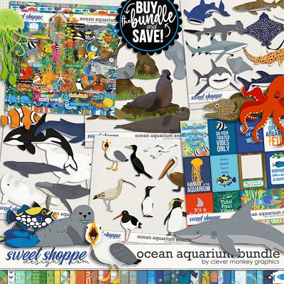 Ocean Aquarium Bundle by Clever Monkey Graphics
