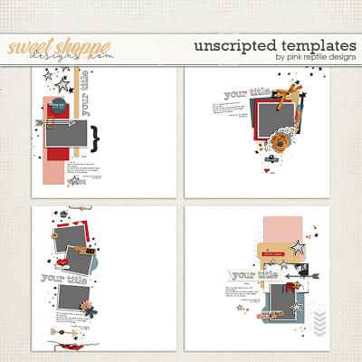 Unscripted Templates by Pink Reptile Designs