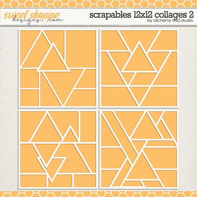Scrapables: 12x12 Collages 2 Layered Templates by Amber Scrapables: 12x12 Collages 2 Layered Templates by Amber