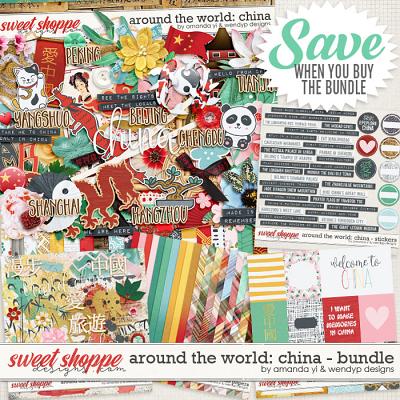 Around the world: China - Bundle by Amanda Yi & WendyP Designs