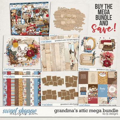 Grandma's Attic Mega Bundle by LJS Designs
