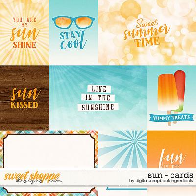 Sun | Cards by Digital Scrapbook Ingredients