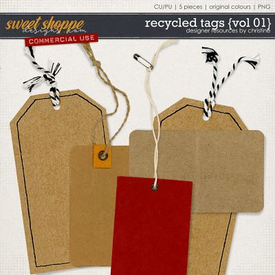 Recycled Tags {Vol 01} by Christine Mortimer