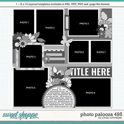 Cindy's Layered Templates - Photo Palooza 495 by Cindy Schneider