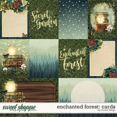 Enchanted Forest: CARDS by Studio Flergs