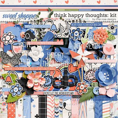 Think Happy Thoughts: Kit by River Rose Designs