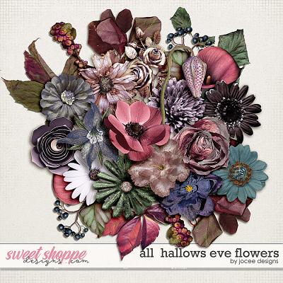 All Hallows Eve Flowers by JoCee Designs