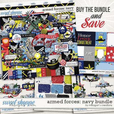 Armed Forces: Navy Collection Bundle by Meagan's Creations