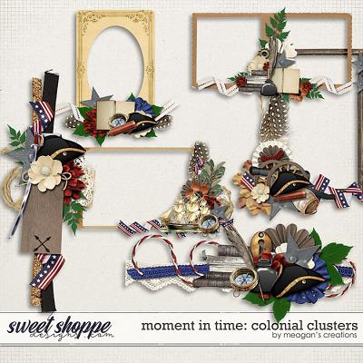 Moment in Time: Colonial Clusters by Meagan's Creations
