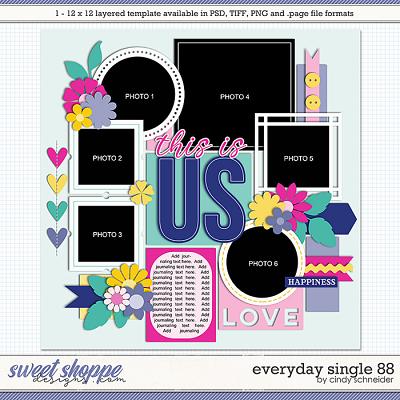 Cindy's Layered Templates - Everyday Single 88 by Cindy Schneider