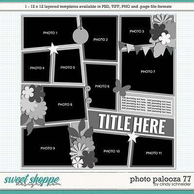 Cindy's Layered Templates - Photo Palooza 77 by Cindy Schneider