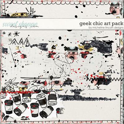Geek Chic Art Pack by Micheline Lincoln Designs