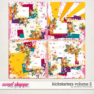 Kickstarters Volume 2 Layered Templates by Amber