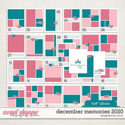 December Memories 2020: 6x8 Template Album | Designed by Soco