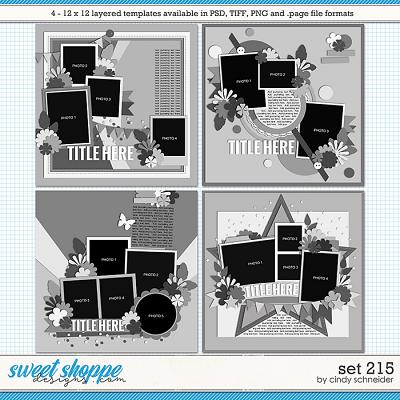 Cindy's Layered Templates - Set215 by Cindy Schneider
