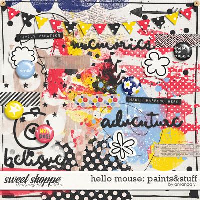 Hello Mouse: Paints&Stuff by Amanda Yi