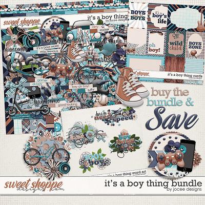 Its a Boy Thing Bundle by JoCee 