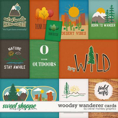 Woodsy Wanderer Cards by Clever Monkey Graphics 
