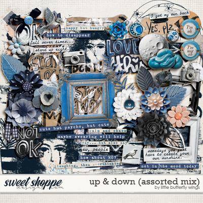 Up & Down (assorted mix) by Little Butterfly Wings