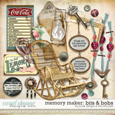 Memory Maker Bits n Bobs by JoCee Designs and The Nifty Pixel