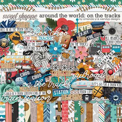 Around the world: On the tracks by Amanda Yi & WendyP Designs